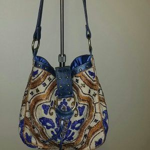 Christiana Beaded Shoulder Bag